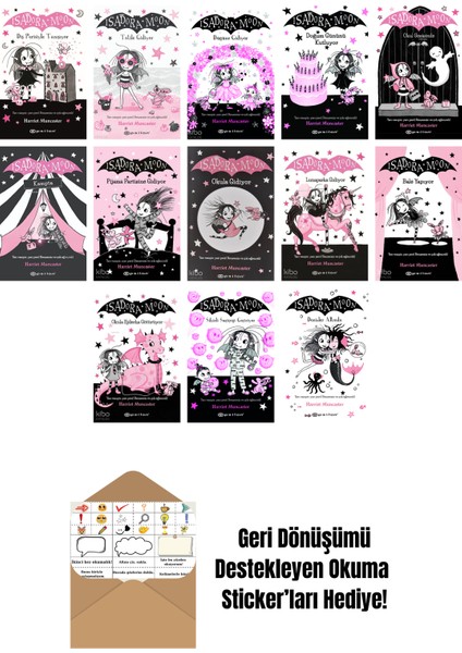 Harriet Muncaster 13 Kitap Seti + Okuma Sticker'ları
