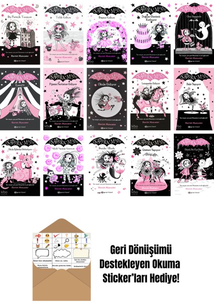 Harriet Muncaster 15 Kitap Seti + Okuma Sticker'ları