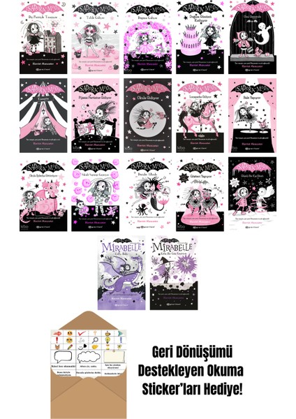 Harriet Muncaster 17 Kitap Seti + Okuma Sticker'ları