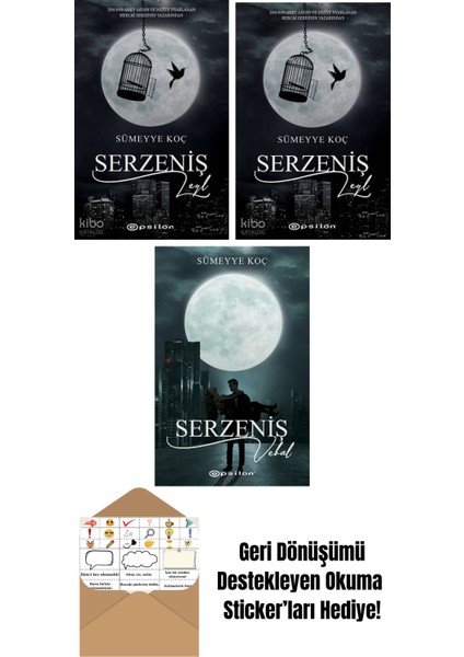 Sümeyye Koç 3 Kitap Seti + Okuma Sticker'ları