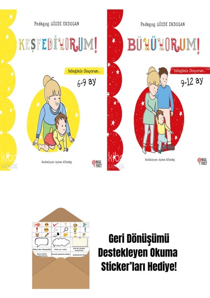Gözde Erdoğan 2 Kitap Seti + Okuma Sticker'ları