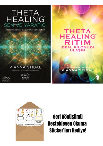 Vianna Stibal 2 Kitap Seti + Okuma Sticker'ları