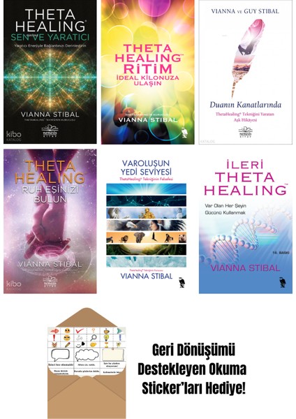 Vianna Stibal 6 Kitap Seti + Okuma Sticker'ları