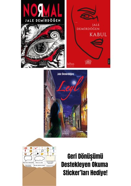 Jale Demirdögen 3 Kitap Seti + Okuma Sticker'ları