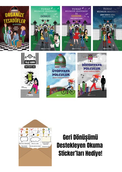 Şöhret Doğruyol Sağbaş 7 Kitap Seti + Okuma Sticker'ları