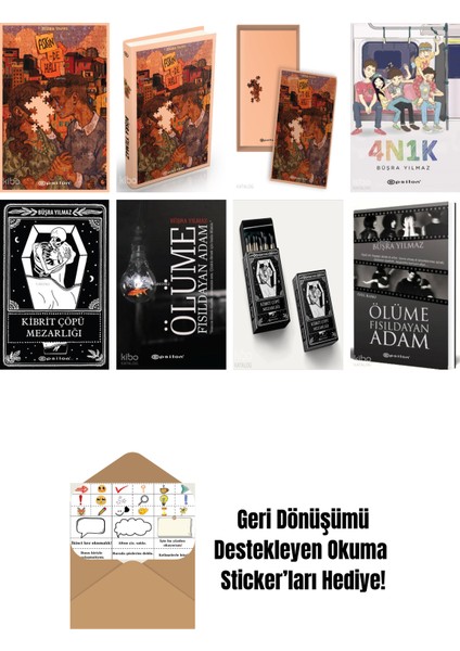 Büşra Yılmaz 8 Kitap Seti + Okuma Sticker'ları