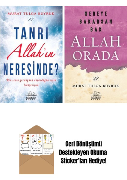 Murat Tulga Buyruk 2 Kitap Seti + Okuma Sticker'ları
