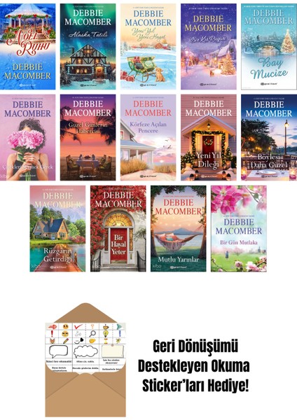 Debbie Macomber 14 Kitap Seti + Okuma Sticker'ları