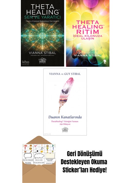 Vianna Stibal 3 Kitap Seti + Okuma Sticker'ları