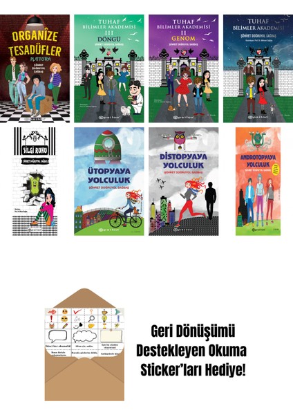 Şöhret Doğruyol Sağbaş 8 Kitap Seti + Okuma Sticker'ları