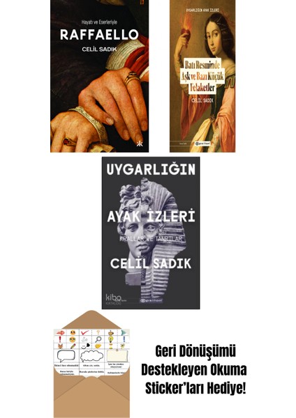 Celil Sadık 3 Kitap Seti + Okuma Sticker'ları