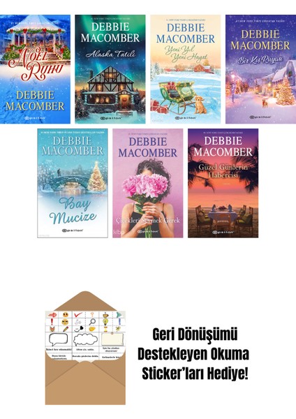 Debbie Macomber 7 Kitap Seti + Okuma Sticker'ları