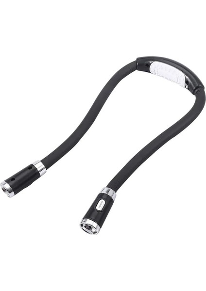 Akrobatik LED Eller Serbest Esnek Boyun Kitap Okuma Işığı Çalışma Lambası Pille Çalışan, Piller Dahil Değildir