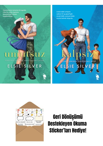 Elsie Silver 2 Kitap Seti + Okuma Sticker'ları
