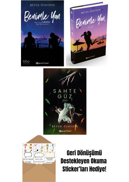 Beyza Özaydın 3 Kitap Seti + Okuma Sticker'ları