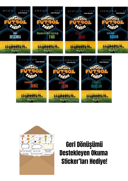 Joachim Masannek 7 Kitap Seti + Okuma Sticker'ları