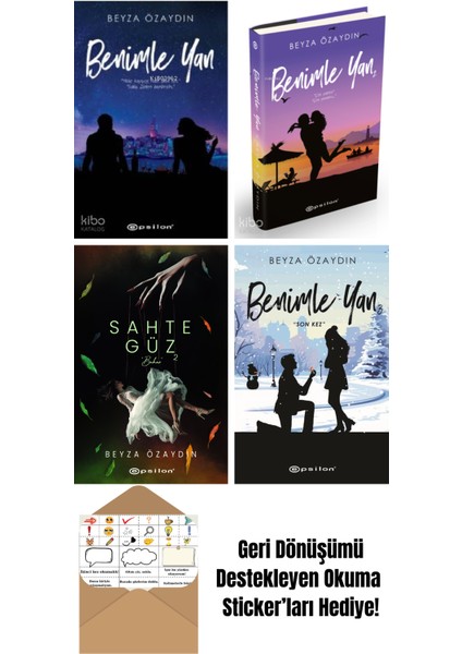 Beyza Özaydın 4 Kitap Seti + Okuma Sticker'ları
