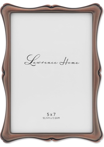 Frames Resim Çerçevesi, 12,7 x 17,8 Cm, Bronz, Cam, 5x7