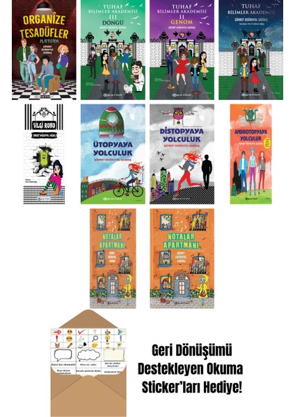 Şöhret Doğruyol Sağbaş 10 Kitap Seti + Okuma Sticker'ları