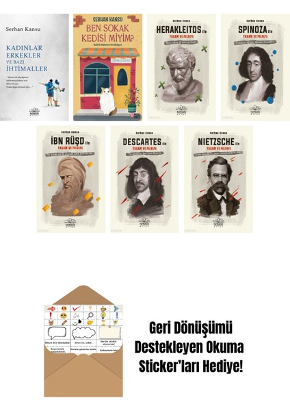 Serhan Kansu 7 Kitap Seti + Okuma Sticker'ları