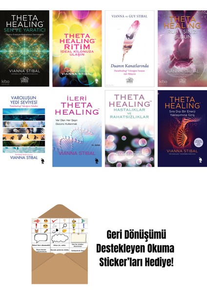 Vianna Stibal 8 Kitap Seti + Okuma Sticker'ları