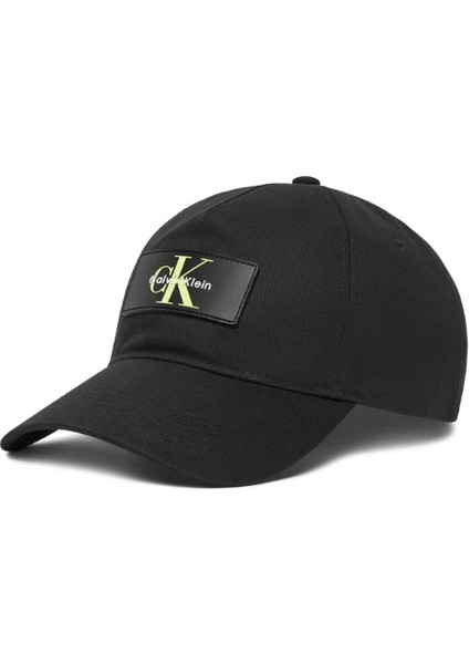 Ck LV04D5042G Logo Sılıcone Patch Cotton Twıll Erkek Şapka