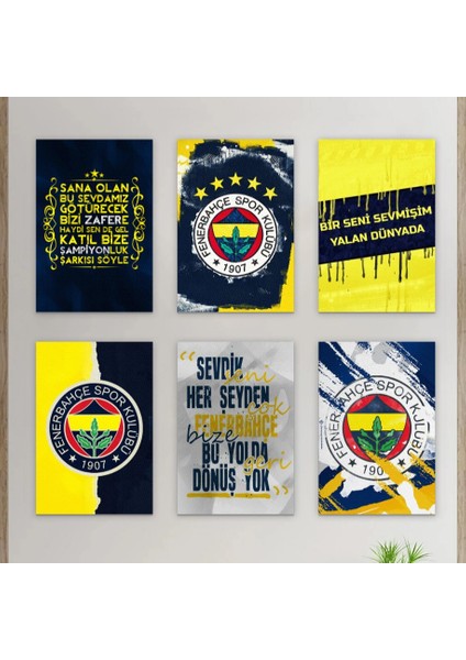 6'lı Fb Ahşap Tabl Fb