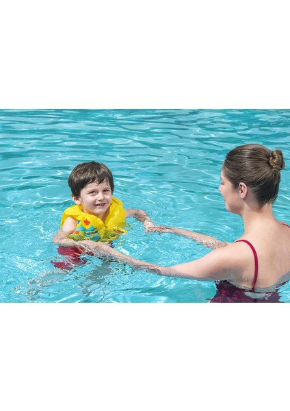 Şişme Can Yeleği - Ayarlanabilir Şişme Can Yeleği - Şişme Cankurtaran Yelek - Life Jacket - Deniz Can Yeleği 41X30 Cm.