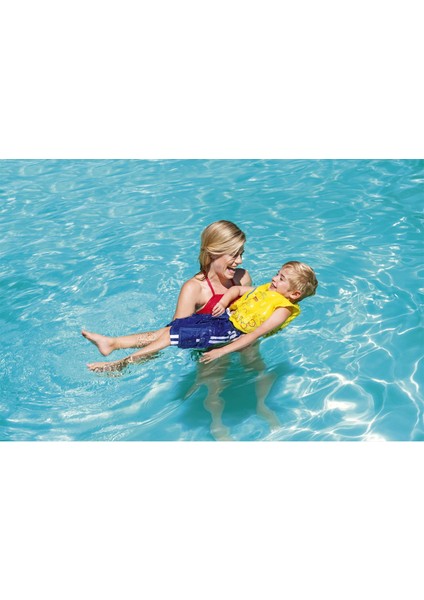 Şişme Can Yeleği - Ayarlanabilir Şişme Can Yeleği - Şişme Cankurtaran Yelek - Life Jacket - Deniz Can Yeleği 41X30 Cm.