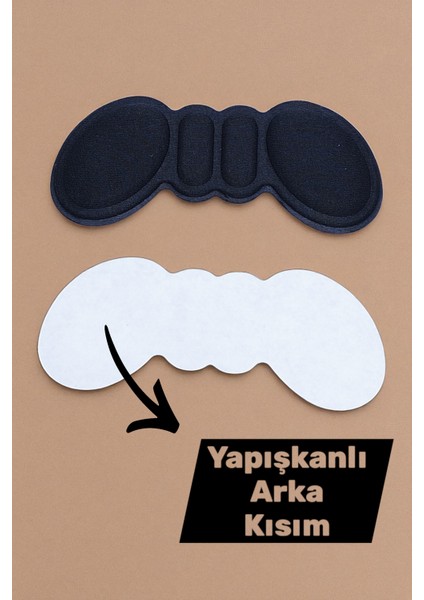 Ayakkabı Topuk Vurma Önleyici 4 mm Ayakkabı Içi Koruyucu Aparat Yapışkanlı Topuk Koruma Süngeri fırsatları