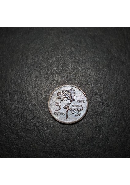39963689926476D0B5 1972 Çt 5 Kuruş %97 Bakır Para fırsatları