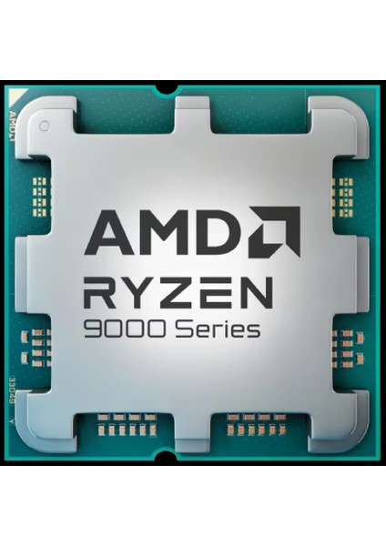 Ryzen 5 9600X 6 Core, 3,90-5.40GHZ, 38MB Cache, 65W, Am5 Soket, Tray, (Dahili Grafik Var, Fan Yok)