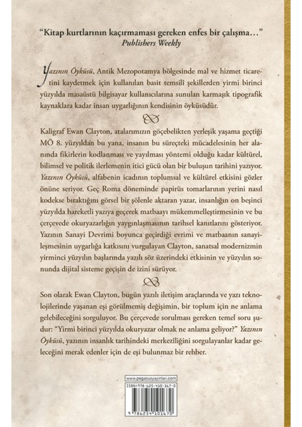 Yazının Öyküsü: Altın Ipin Yolculuğu - Ewan Clayton modelleri