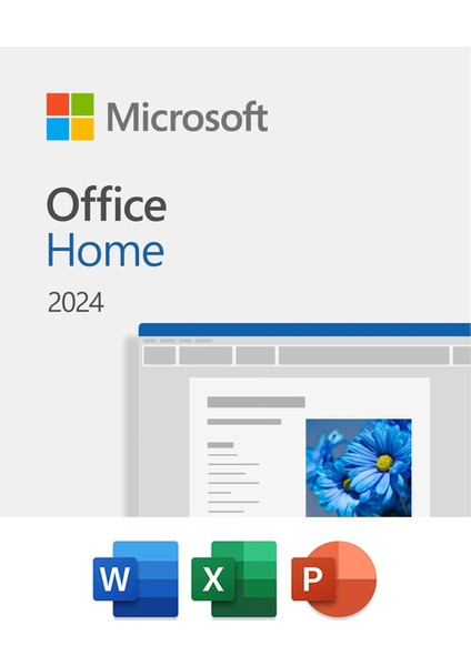 Office 2024 Home – Ömür Boyu Orijinal Lisans (Bınd Key) | Microsoft Hesabınıza Bağlanır – Pc & Mac Uyumlu