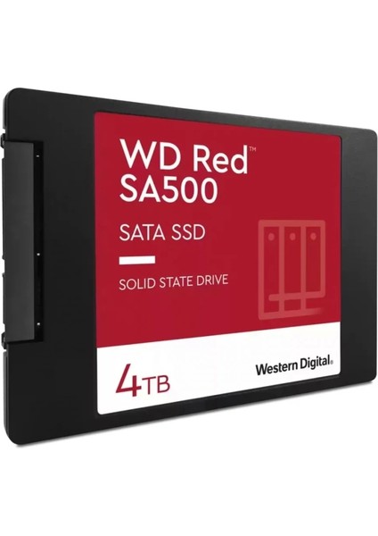 Red SA500, WDS400T2R0A, 4tb, 560/530, Server ve Nas Için Enterprise, 2,5" Sata, SSD fiyatları