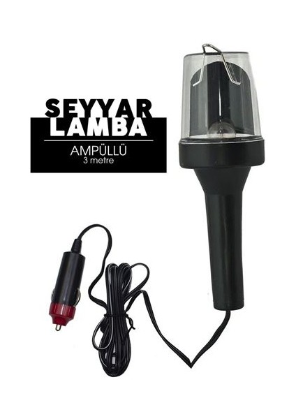 Modacar Ampüllü Seyyar Lamba