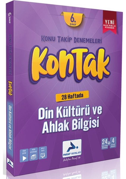 6. Sınıf Kontak Din Kültürü ve Ahlak Bilgisi Konu Takip Denemeleri