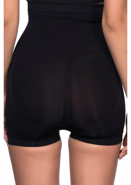 Siyah Mı Emay 2055 Yüksek Bel Masajlı Boxer Korse modelleri