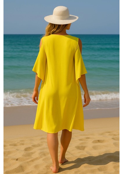 Sarabella Ihtalmyaka. Detay Plaj Elbisesi modelleri