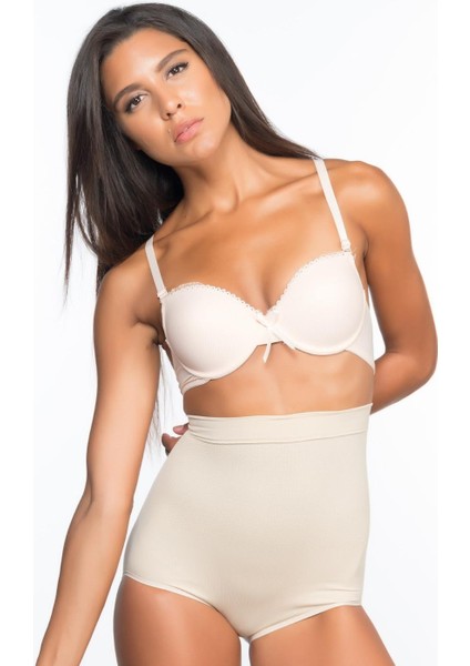 Ten Mı Emay 2057 Yüksek Bel Masajlı Slip Korse