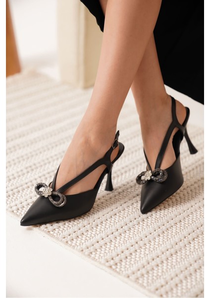 Wines Kadın Siyah Topuklu Ayakkabı modelleri