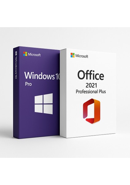 Windows 10 Pro + Office 2021 Pro Plus Key Orijinal Ömür Boyu Lisans, Kolay Kurulum Etkinleştirme fiyatları