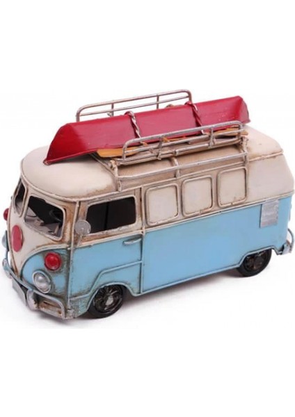 Dekoratif Metal Minibüs Çerçeveli ve Kumbaralı Hediyelik (1371) (7272) fırsatları