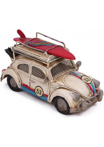 Dekoratif Metal Araba Çerçeveli ve Kumbaralı Hediyelik (3092WSS) (7272) modelleri