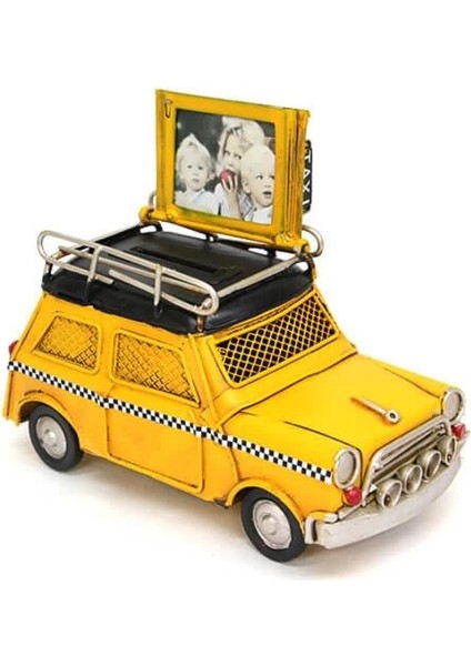 Dekoratif Metal Araba Çerçeveli ve Kumbaralı (7272) fiyatları