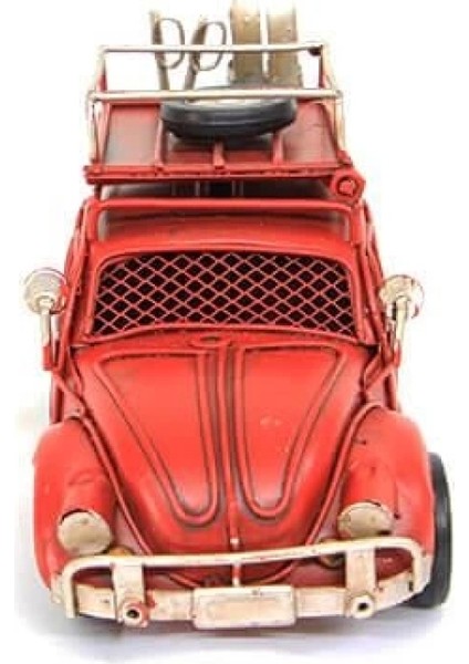 Dekoratif Metal Araba Çerçeveli ve Kumbaralı Hediyelik (3398SS) (7272)