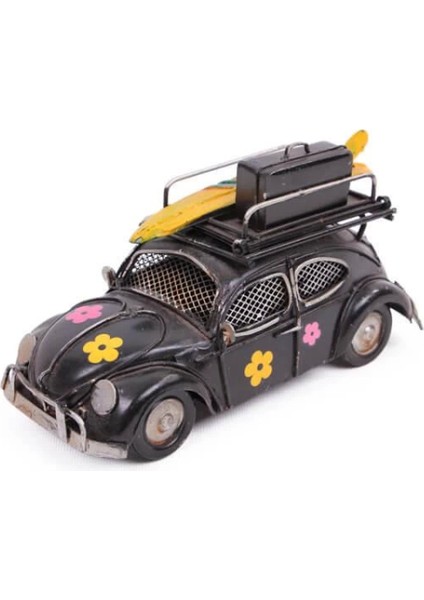 Dekoratif Metal Araba Çerçeveli ve Kumbaralı Vosvos Hediyelik (5579) (7272) fırsatları