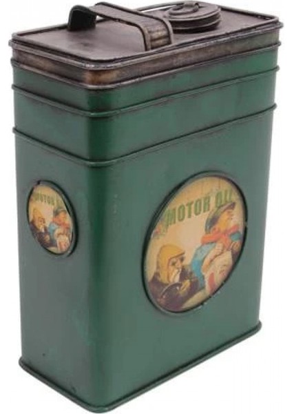 Dekoratif Metal Yakıt Bidonu Kumbaralı Vintage Hediyelik (1180) (7272) modelleri