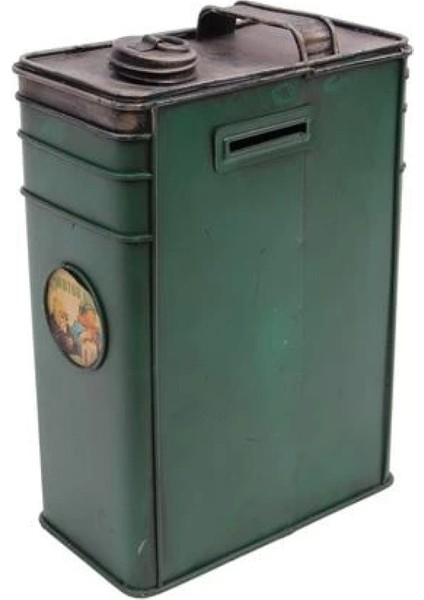 Dekoratif Metal Yakıt Bidonu Kumbaralı Vintage Hediyelik (1180) (7272) fırsatları