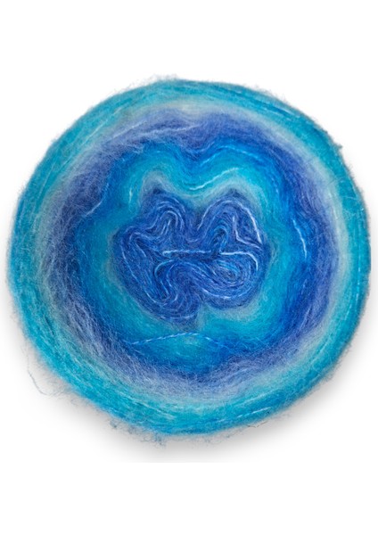 Mavi Tonlarında Cake Angora Örgü Ipi (200 Gr. ) fırsatları